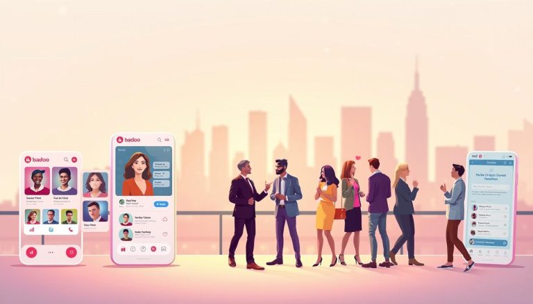 badoo, features, dating, chat, social