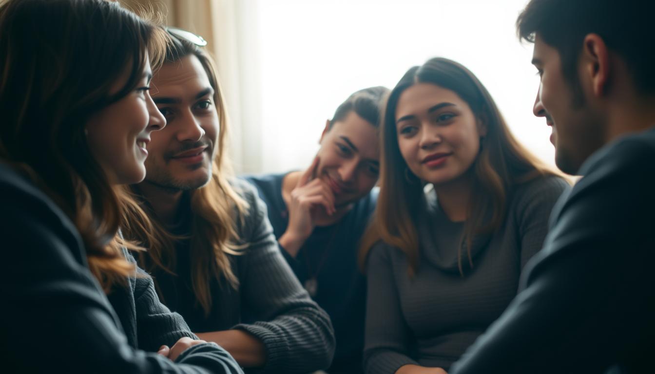 escucha activa entre amigos